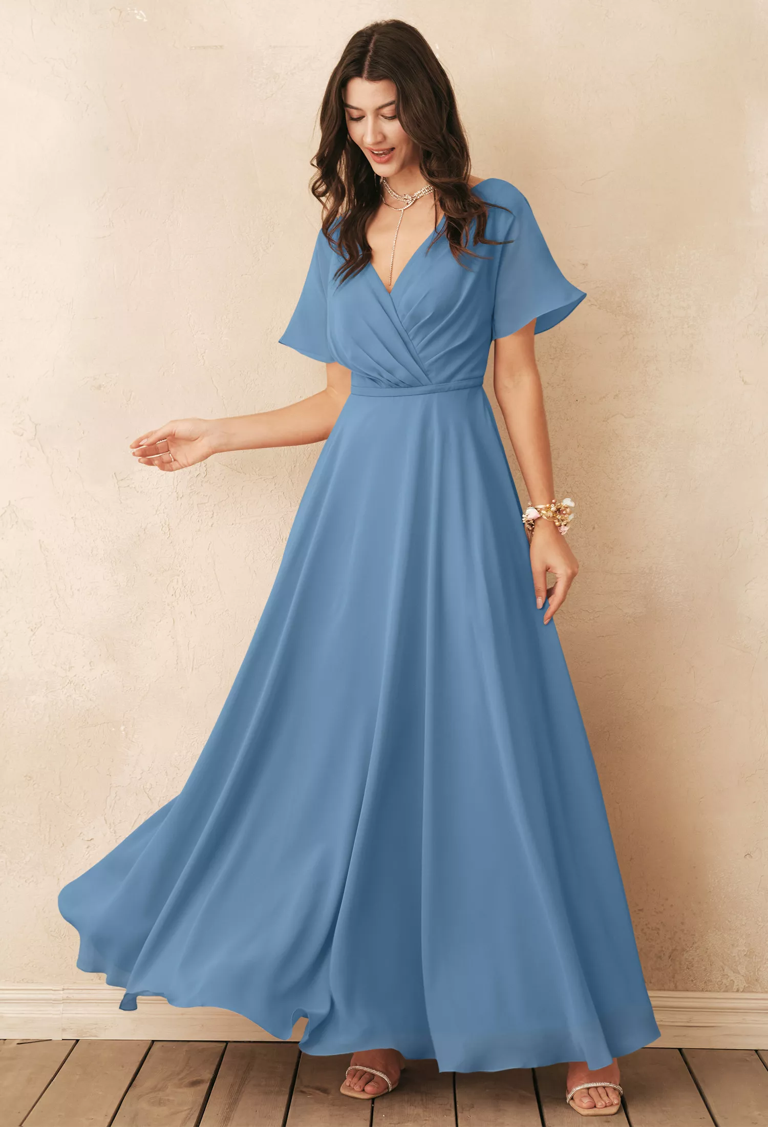 dusty blue dresses for wedding guest plus size elegant plus size wedding guest dresses black dress winter formal Graphic Dresses touch polyester with a Type:41 (7)