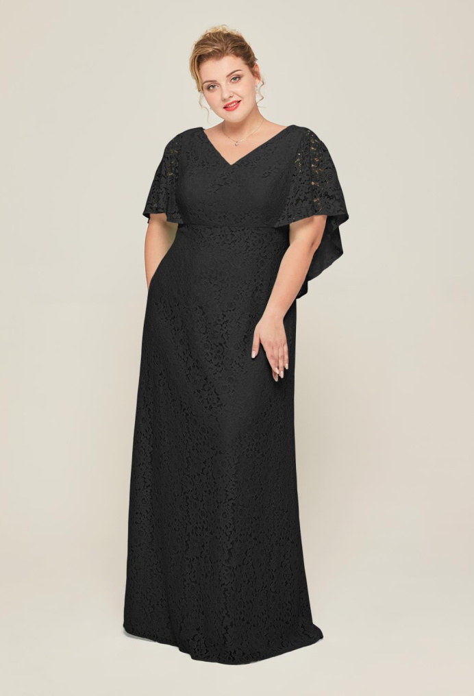 AW Carissa Black  Plus Size Dresses