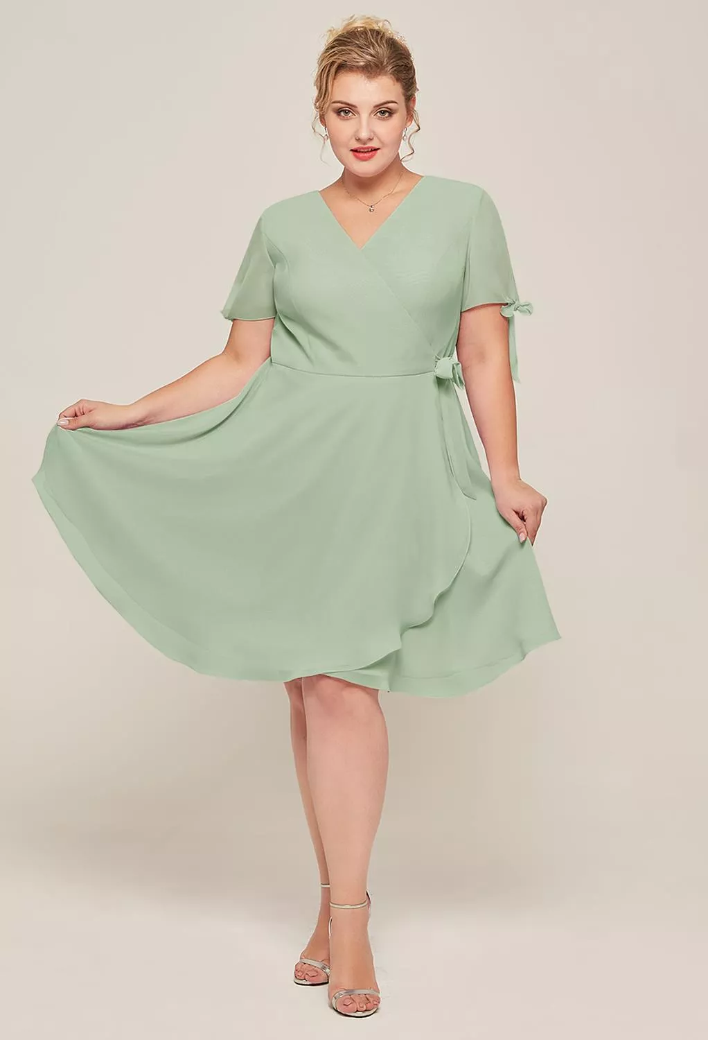 Knee Length Garden Wedding Guest Dresses | AW.Bridal UK