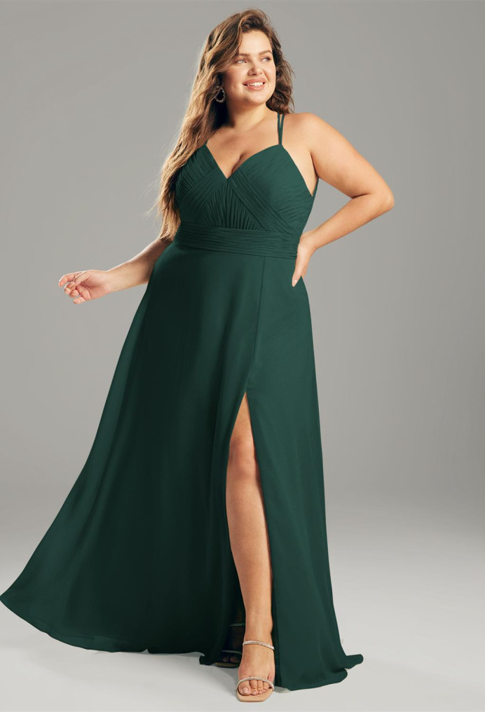 AW Dixie Dark Emerald  Plus Size Dresses