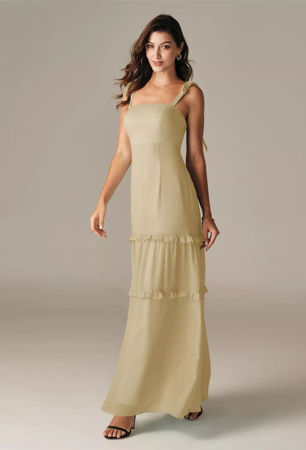 nude bridesmaid dresses uk Champagne, Long Page 8 Picture Color nov2025exclusions Shop Mooloola Calla Maxi WAISTCOAT SIZE:40 INCH CHEST | MEDIUM