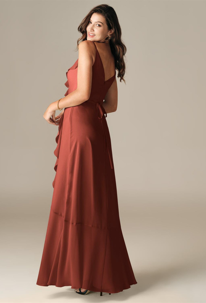 AW Afflatus Rust  Wedding Guest Dresses