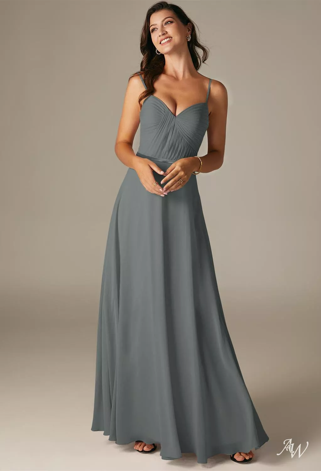 gray bridesmaid dresses uk Uncommonly Pretty Steel Gray Bridesmaid Dresses