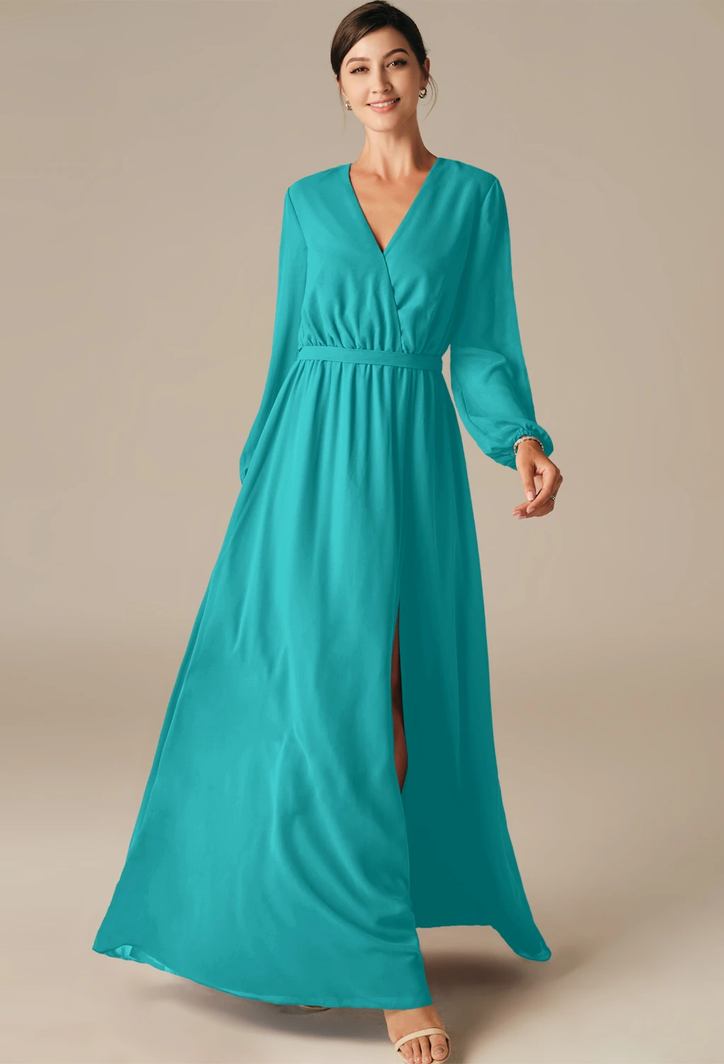 Turquoise Long Bridesmaid Dresses Page 6