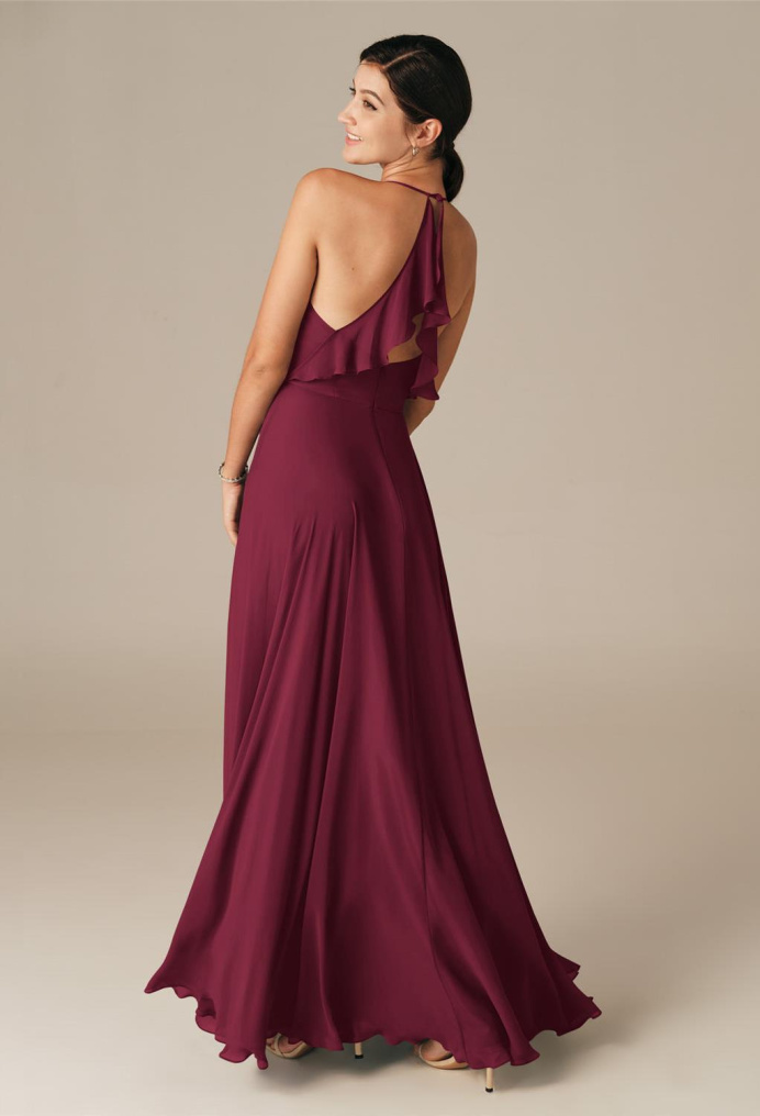 AW Larry Burgundy  Maternity Bridesmaid Dresses