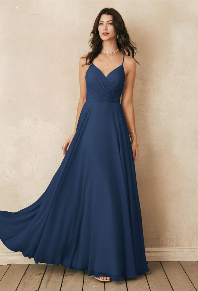AW Melody Navy  Maternity Bridesmaid Dresses