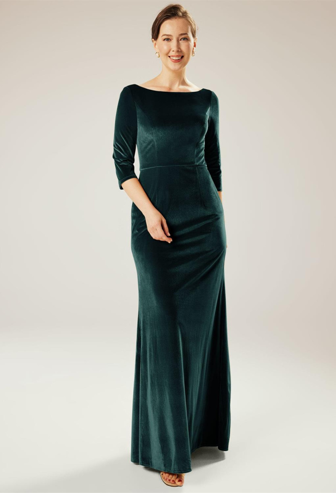 AW Lynn Hunter Green  Mother of the Bride Dresses