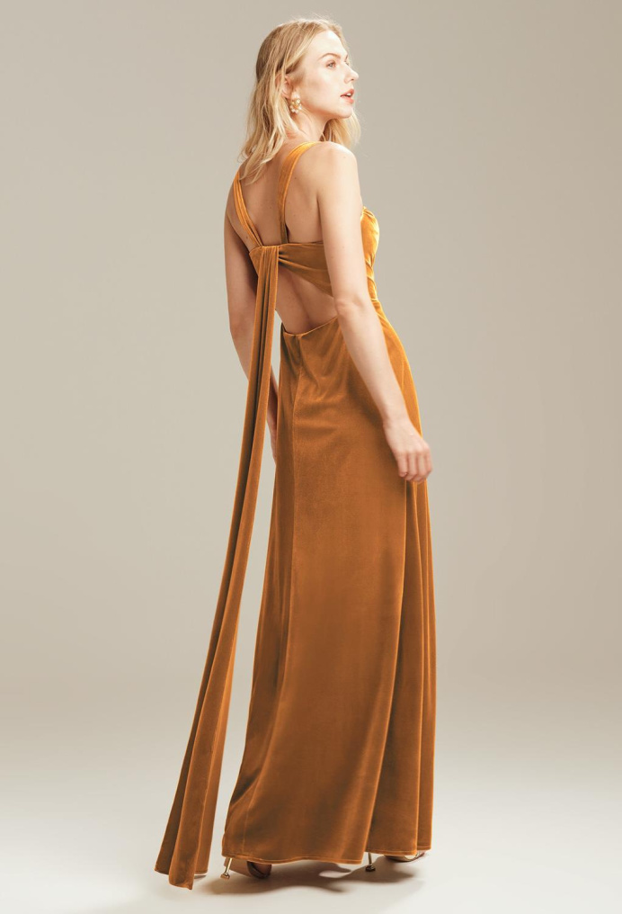 AW Lally Burnished Gold  Plus Size Dresses