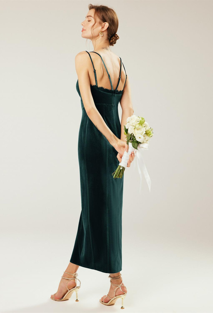 AW Thea Hunter Green  Wedding Guest Dresses