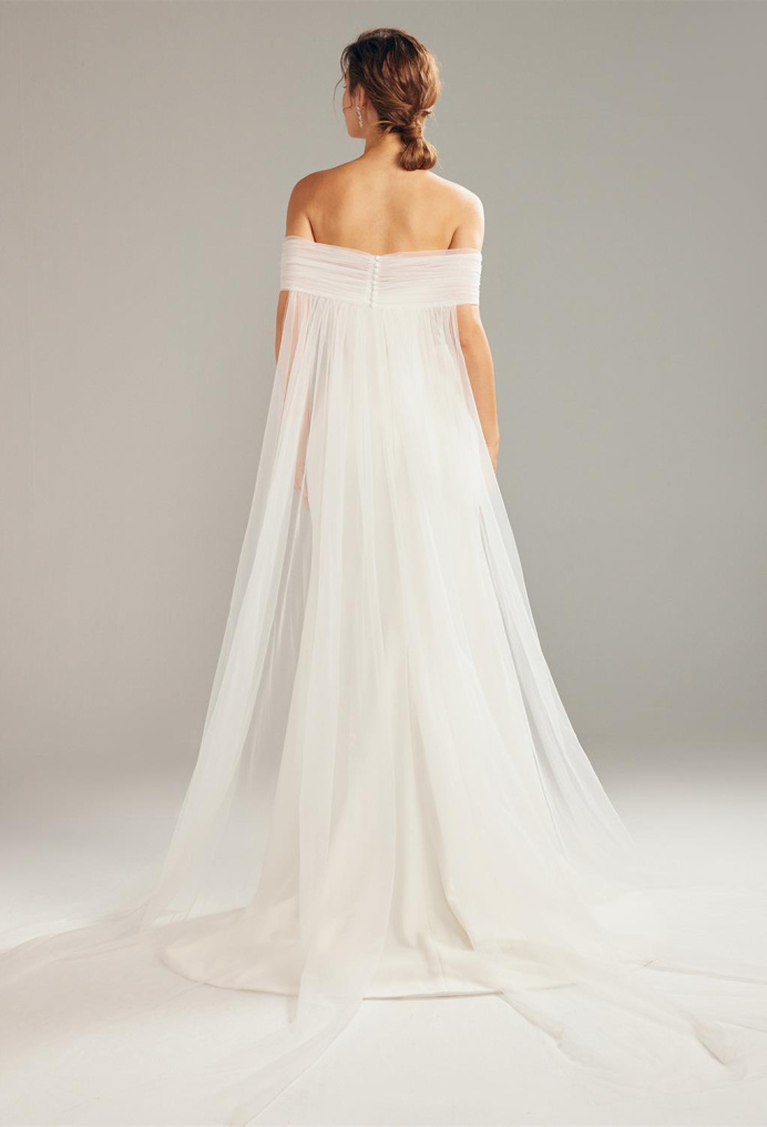 AW Mariah Wedding Dress & Wrap