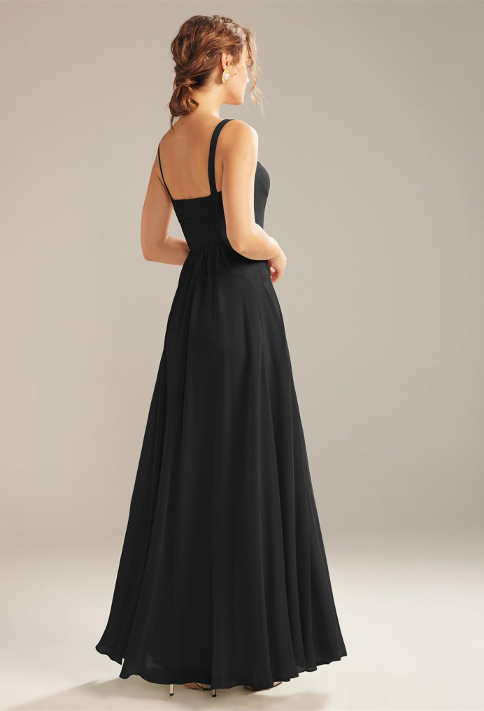 AW Adalyn Black  Wedding Guest Dresses