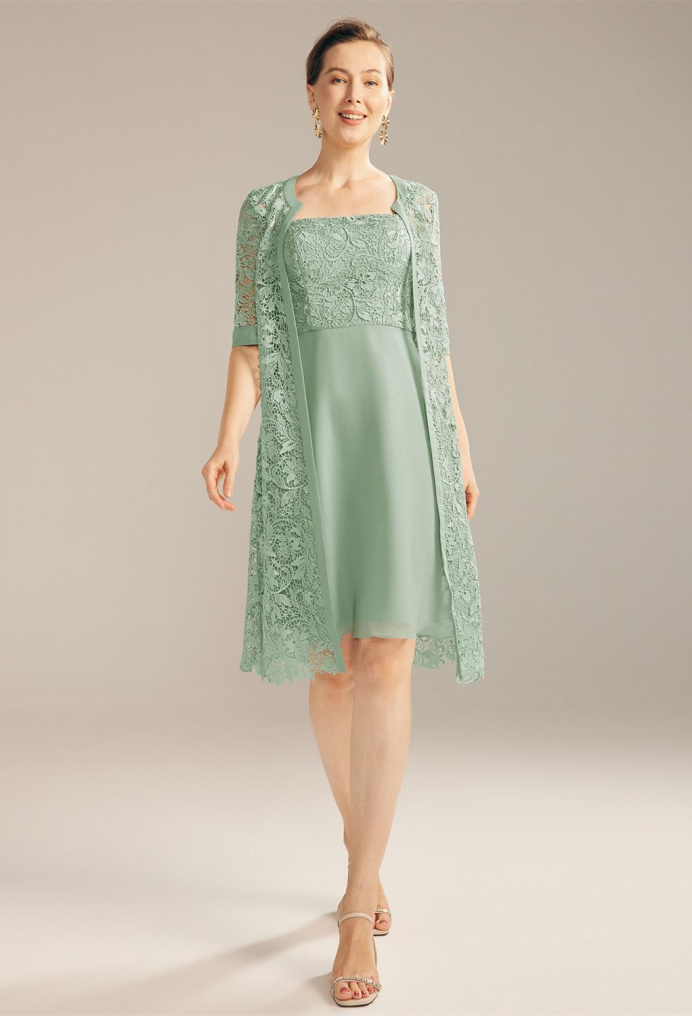 AW Sheila Sage Green  Mother of the Bride Dresses