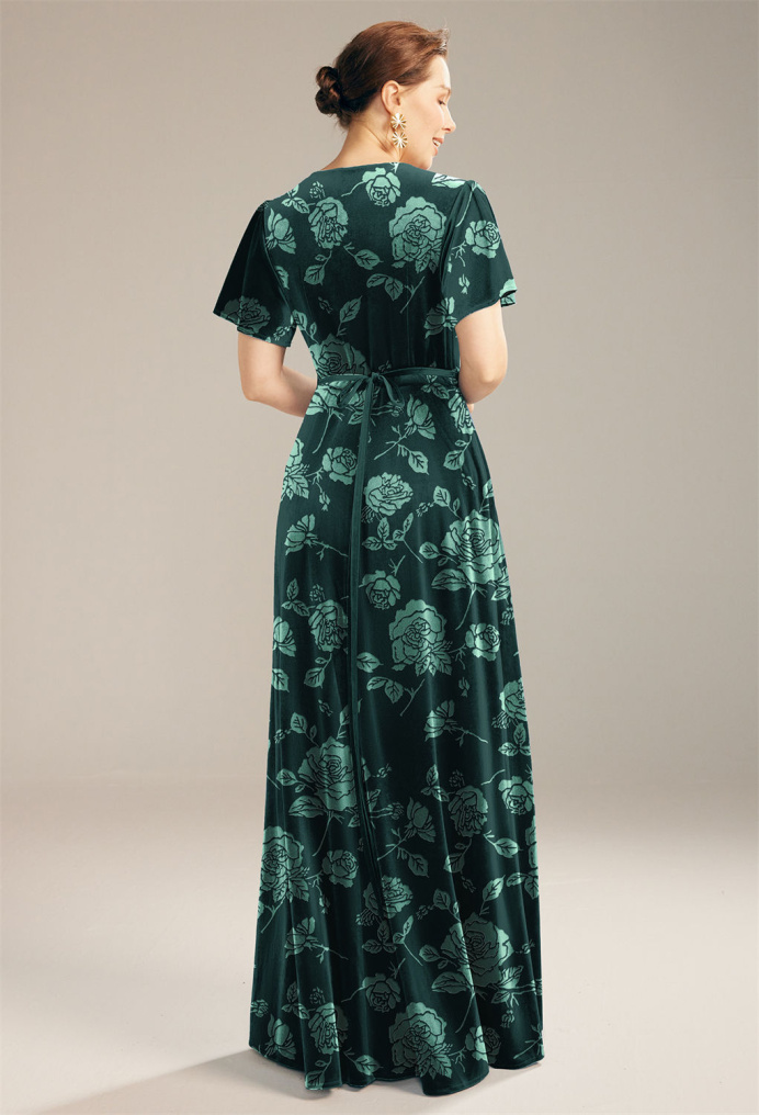 AW Conch Emerald Ethereal Rose  Mother of the Bride Dresses