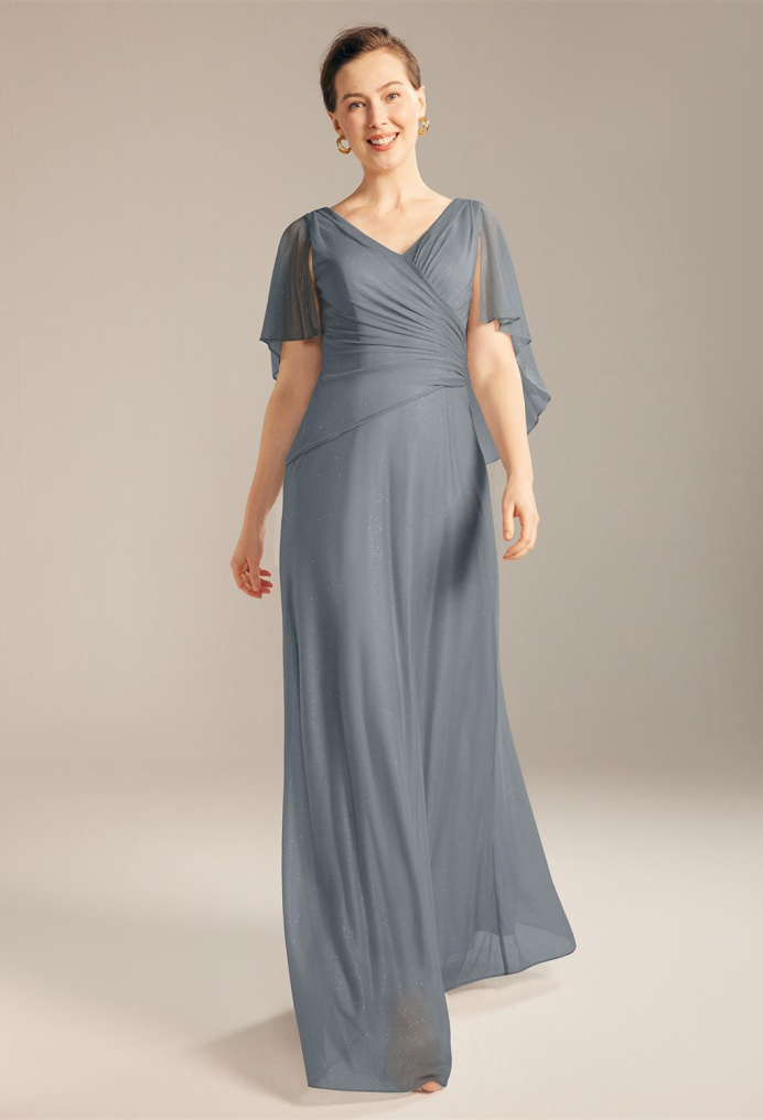 AW Clotho Steel Gray  Mother of the Bride Dresses