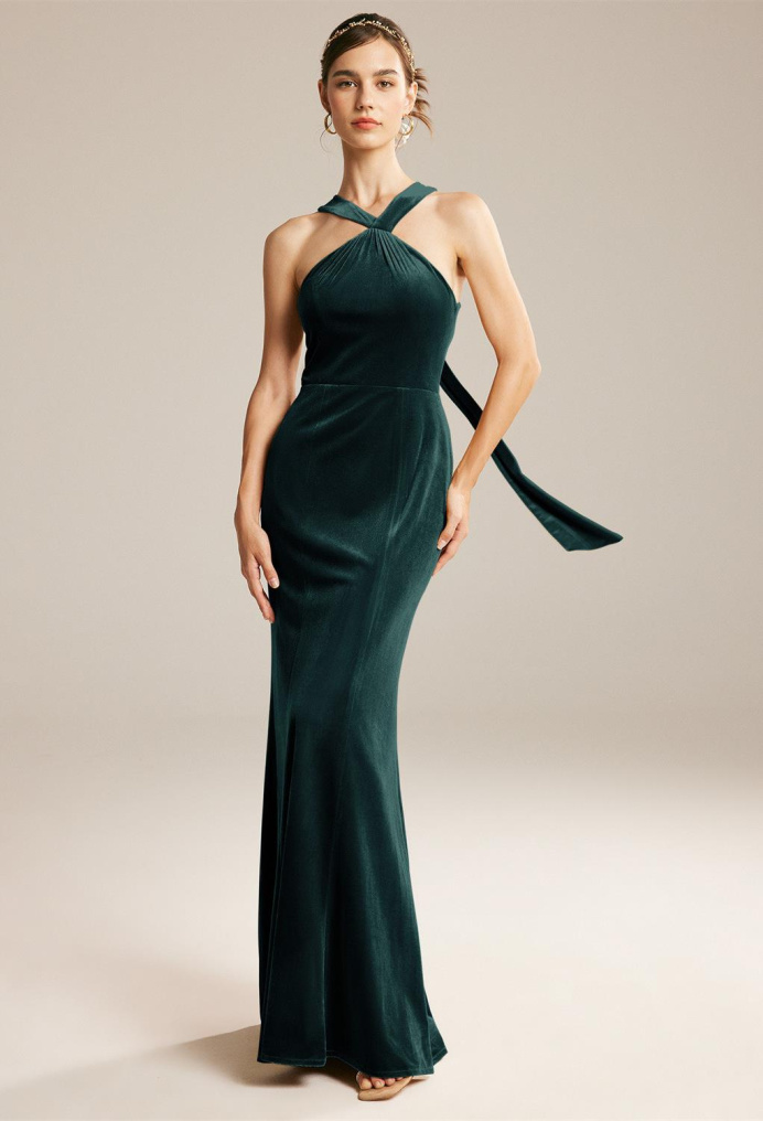 AW Canoro Hunter Green  Dresses