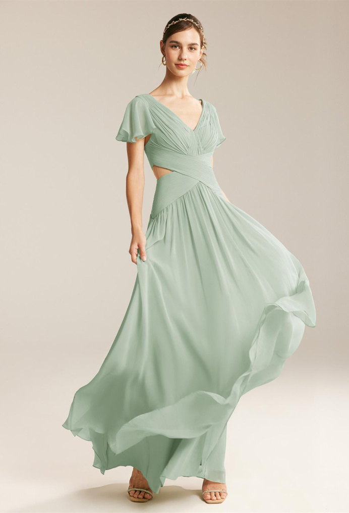 AW Clelia Sage Green  Bridesmaid Dresses