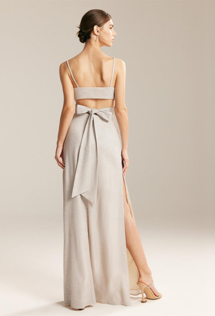 AW Gillian Silver  Dresses