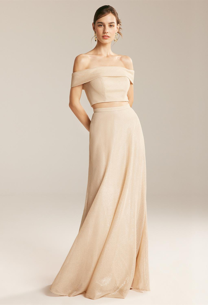 AW Rani Champagne  Dresses