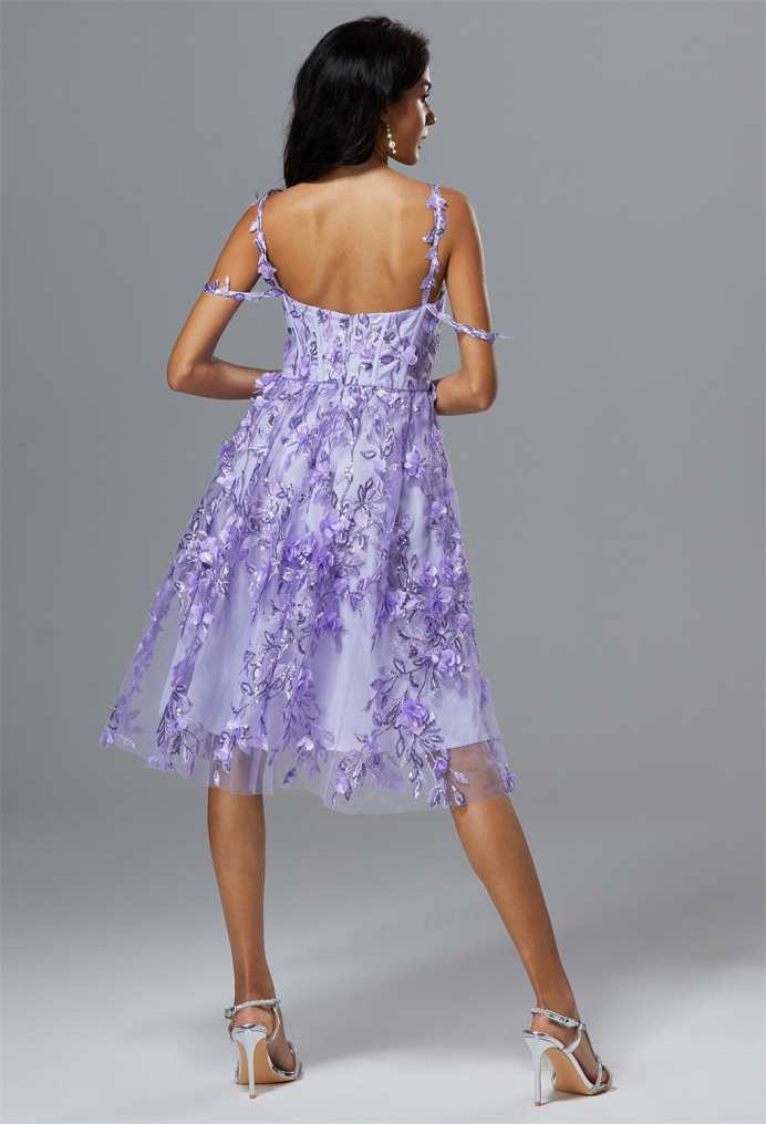 AW Peipah Lilac  Floral Dresses