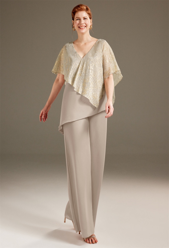 AW Eileithyia Champagne  Mother of the Bride Dresses