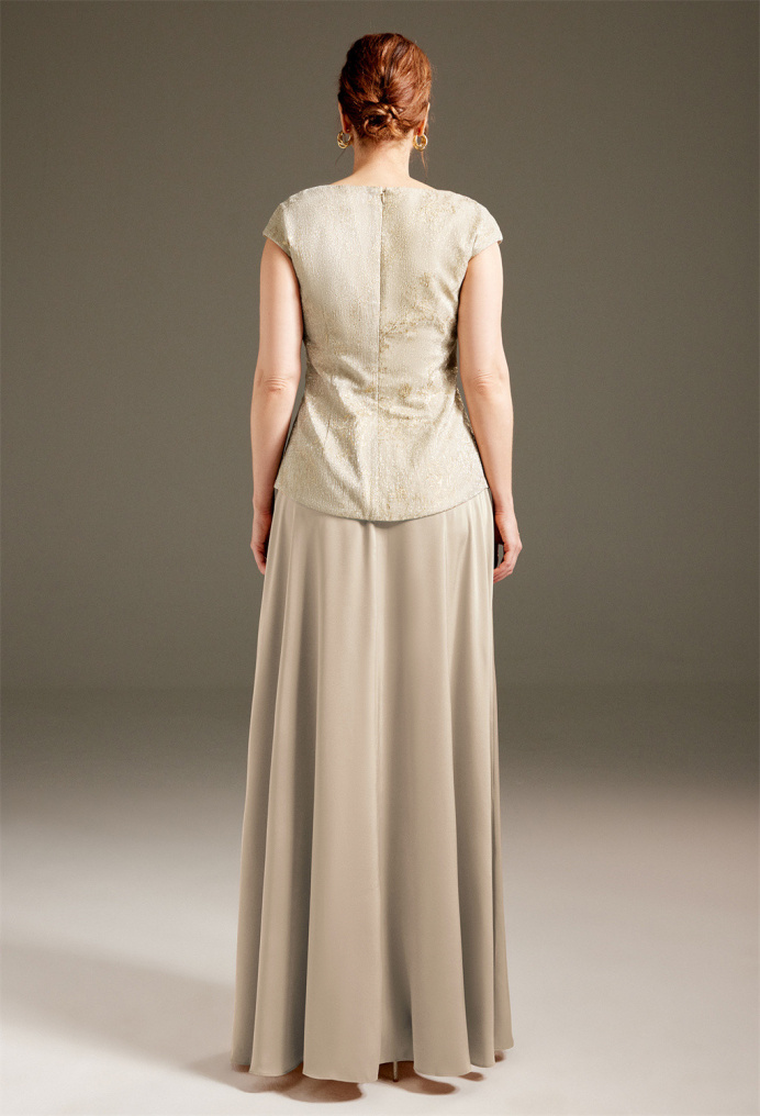 AW Gittel Champagne  Mother of the Bride Dresses
