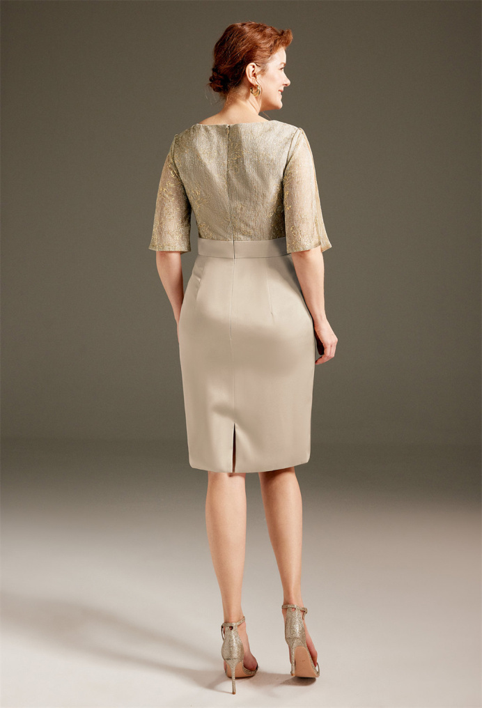AW Mathilda Champagne  Mother of the Bride Dresses