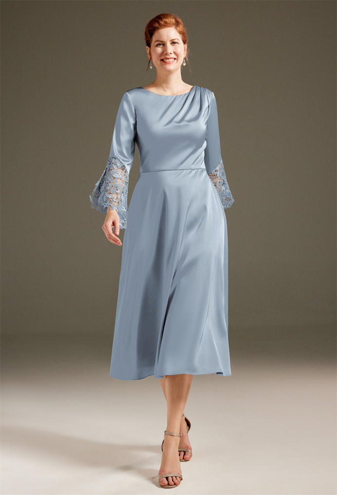 AW Decima Dusty Blue  Mother of the Bride Dresses