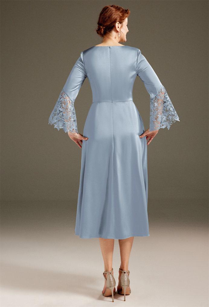 AW Decima Dusty Blue  Mother of the Bride Dresses