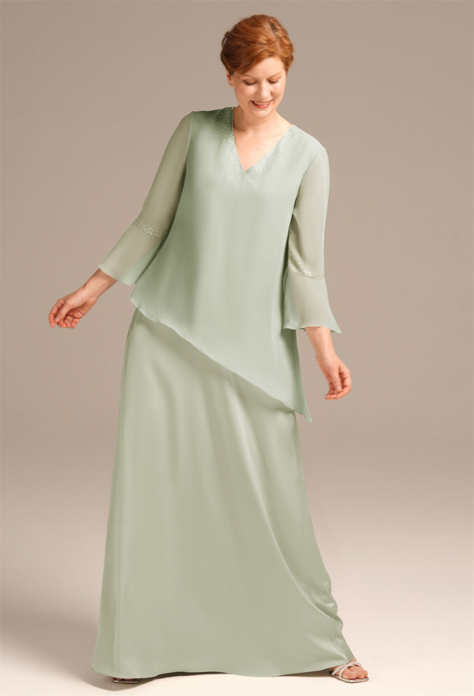 AW Livvie Sage Green  Mother of the Bride Dresses