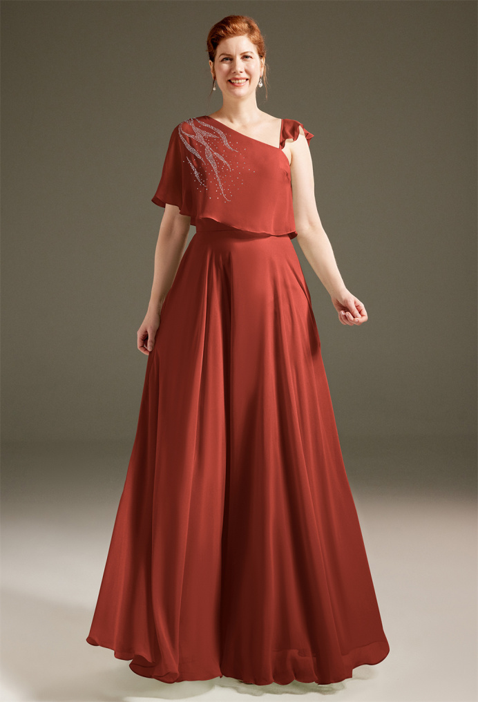 AW Nellie Rust  Mother of the Bride Dresses