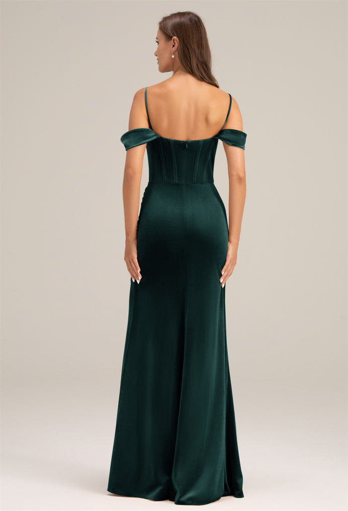 AW Miranda Hunter Green  Convertible Bridesmaid Dresses