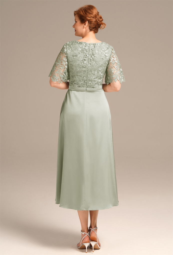 AW Pamela Sage Green  Mother of the Bride Dresses