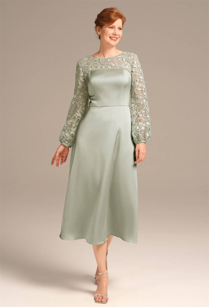 AW Ocarina Sage Green  Mother of the Bride Dresses