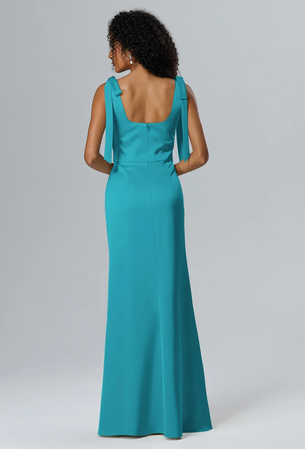 Teal Floral Bridesmaid Dresses | AW.Bridal UK