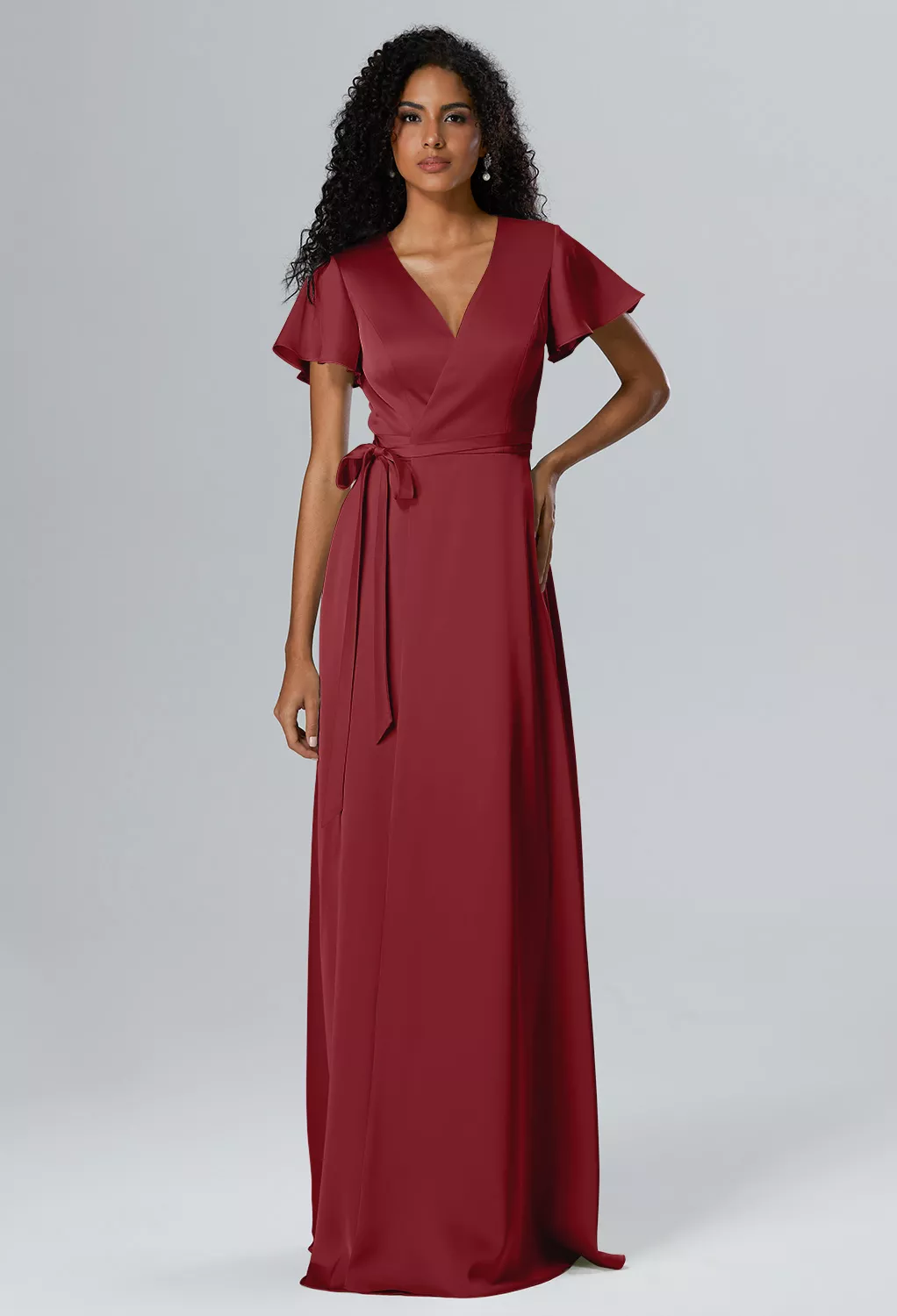 blue dress for baby girl Off-the-Shoulder Empire Maternity Dresses With Slit – DUNTERY UK main image 1