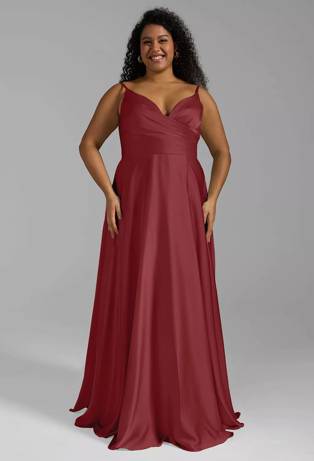princess polly baby blue dress Deep Burgundy Bridesmaid Dresses main image 1