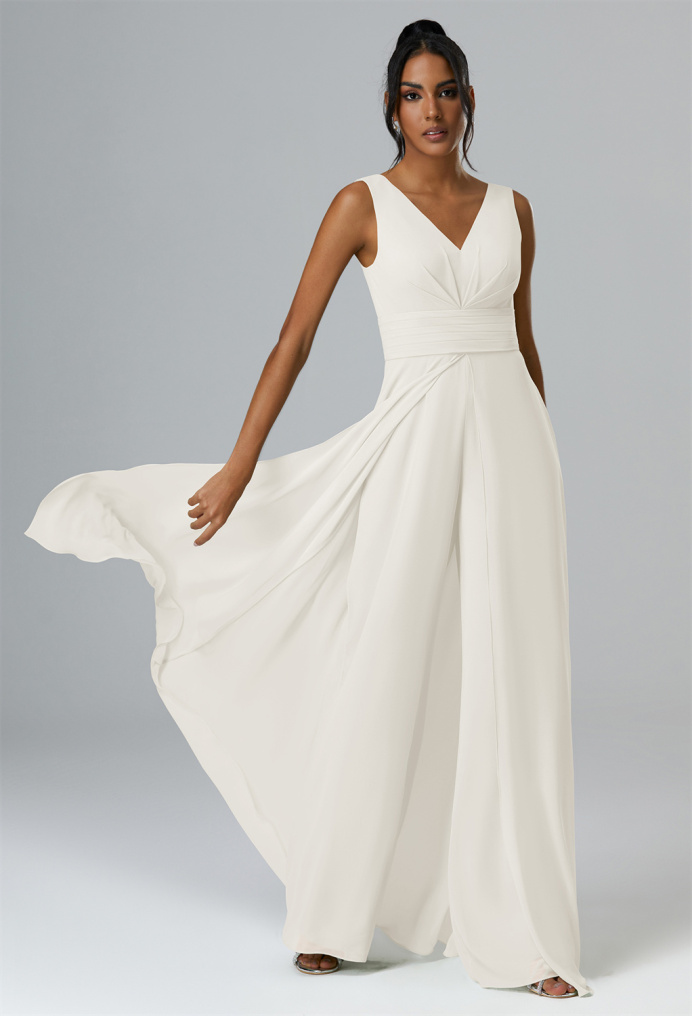 AW Plaoido Ivory  Wedding Guest Dresses