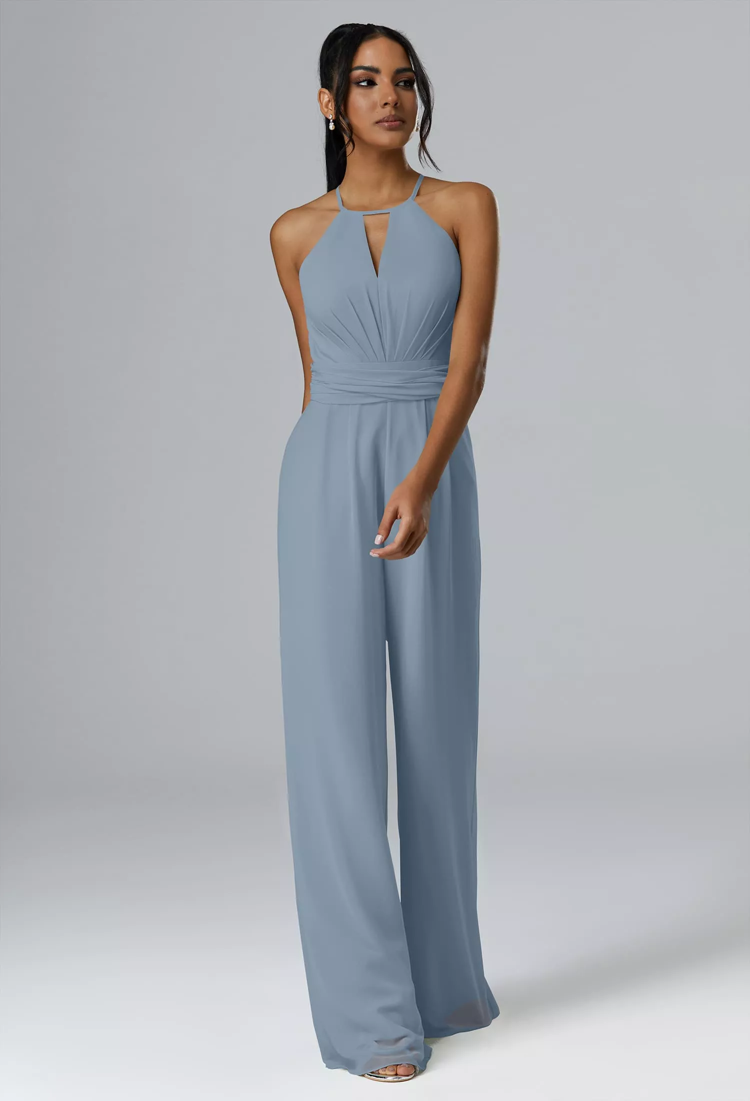 plus size corset back dress Zapakasa Women Navy Mermaid Long Prom with Slit Satin Spaghetti Straps Appliqued Lace Up Evening Dress with Beading perfect for creating a 25S Size:Size 5 Azazie Norah Blue And