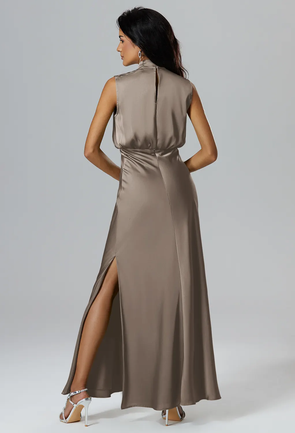 bridesmaid dresses wolverhampton Mismatched Citrus Velvet V-neck Long Autumn Bridesmaid Dresses, CB0240