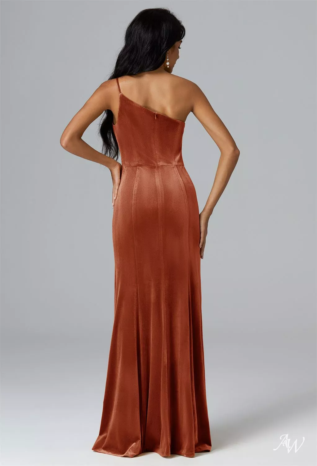 AW Pauline Burnt Orange Bridesmaid Dresses