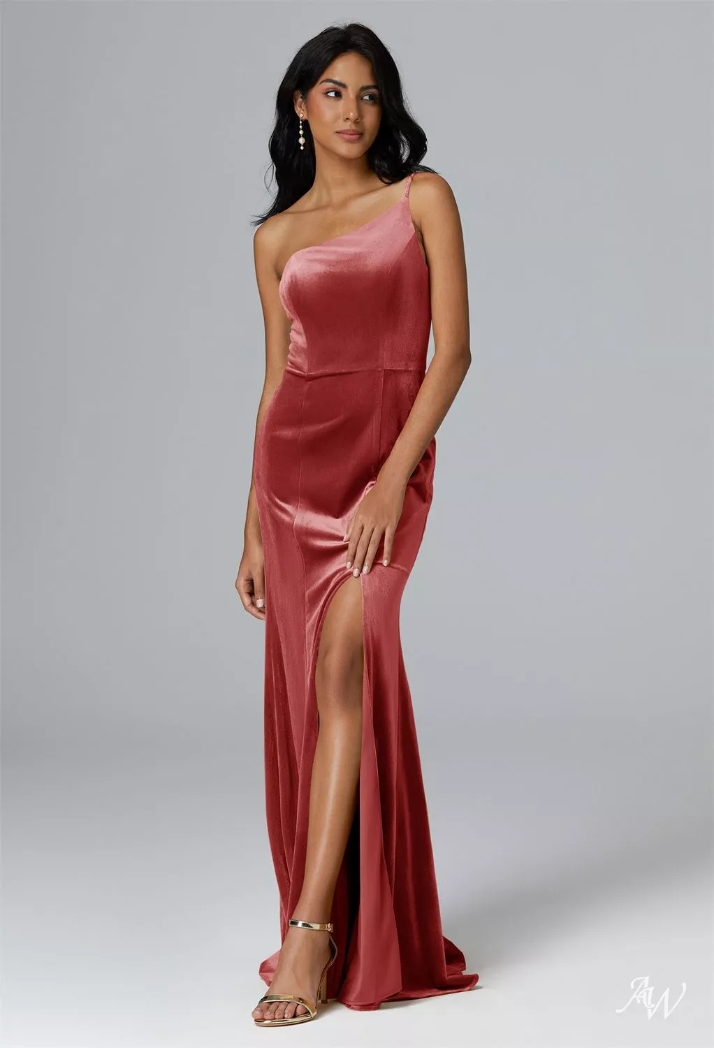 AW Pauline Dusty Rose Bridesmaid Dresses | AW.Bridal UK