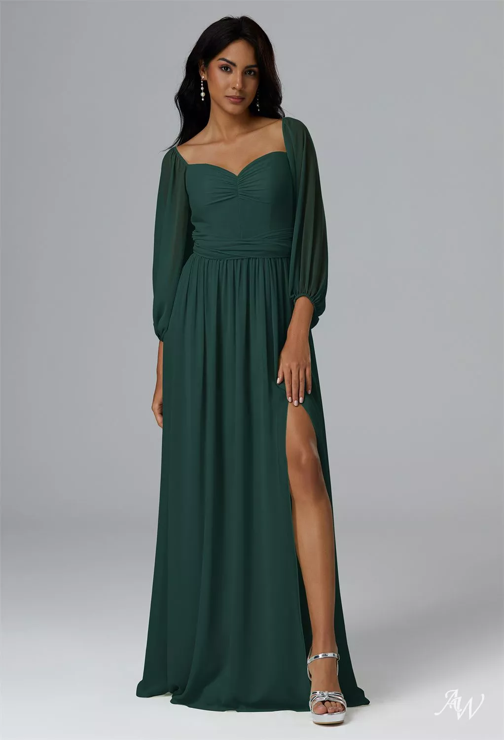 princess polly baby blue dress Green Bridesmaid Dresses main image 1