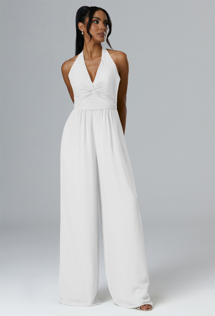 AW Semplice White  Formal Dresses