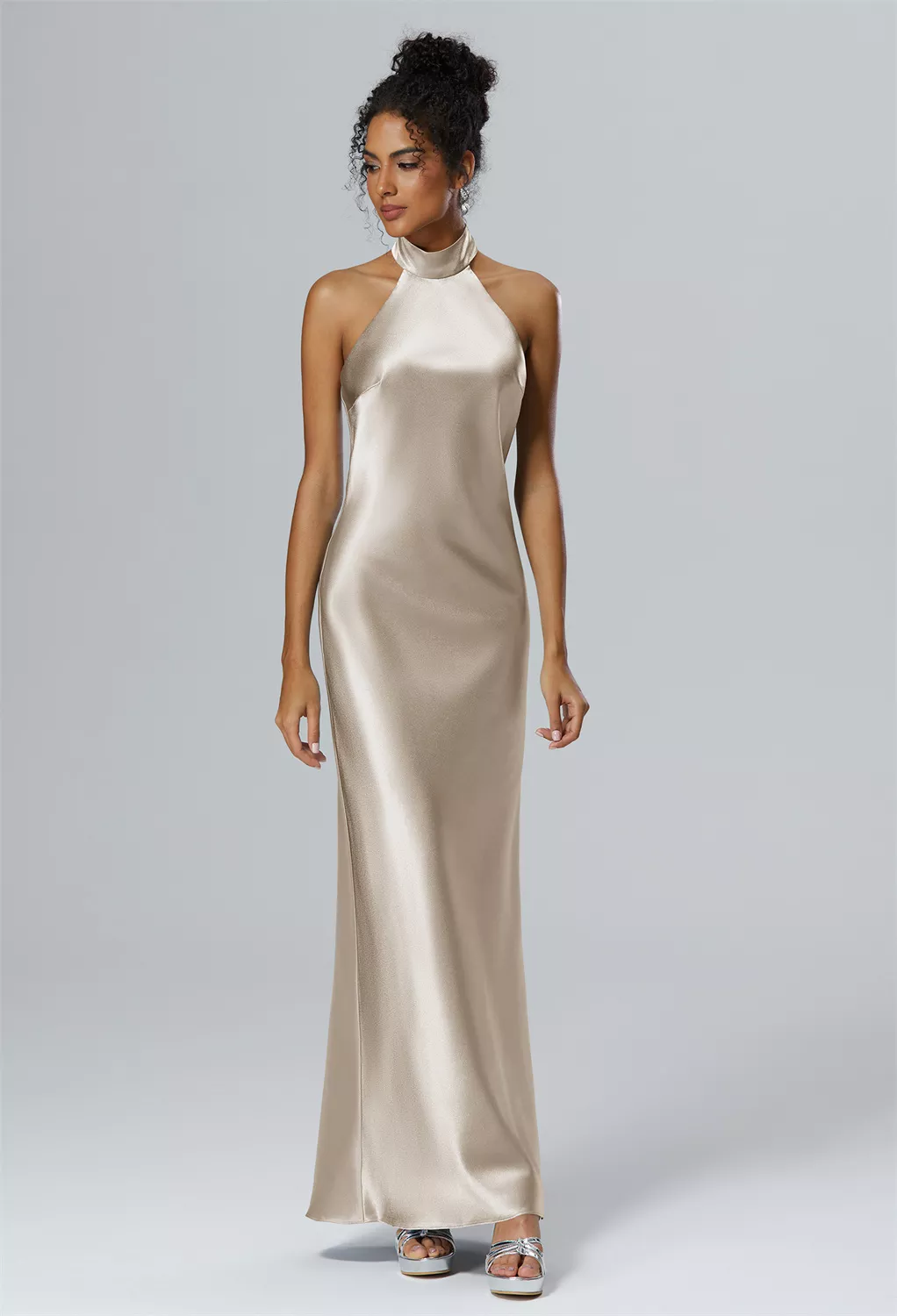 sachin and babi light blue dress Champagne Dresses: Bridesmaid, Wedding, Formal main image 0