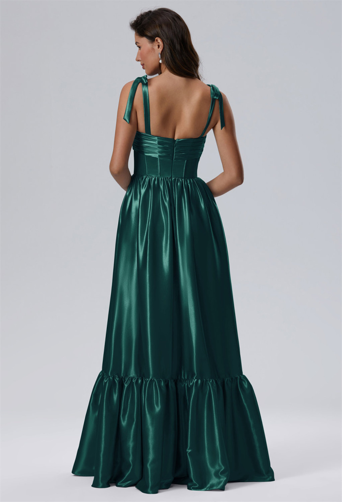 AW Blustery Hunter Green  Dresses