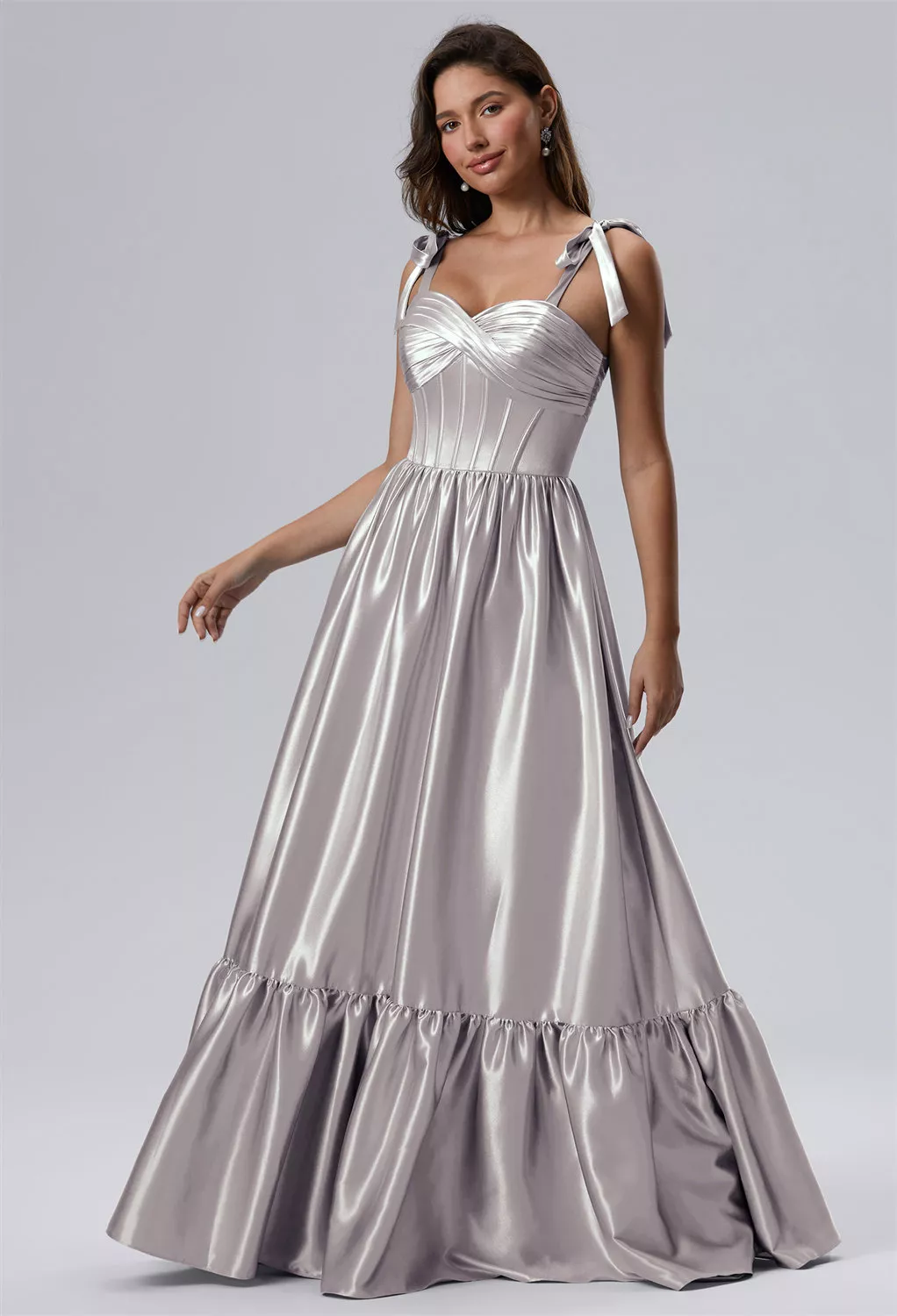 sachin and babi light blue dress ADRIANNA PAPELL Evening dress in fuchsia