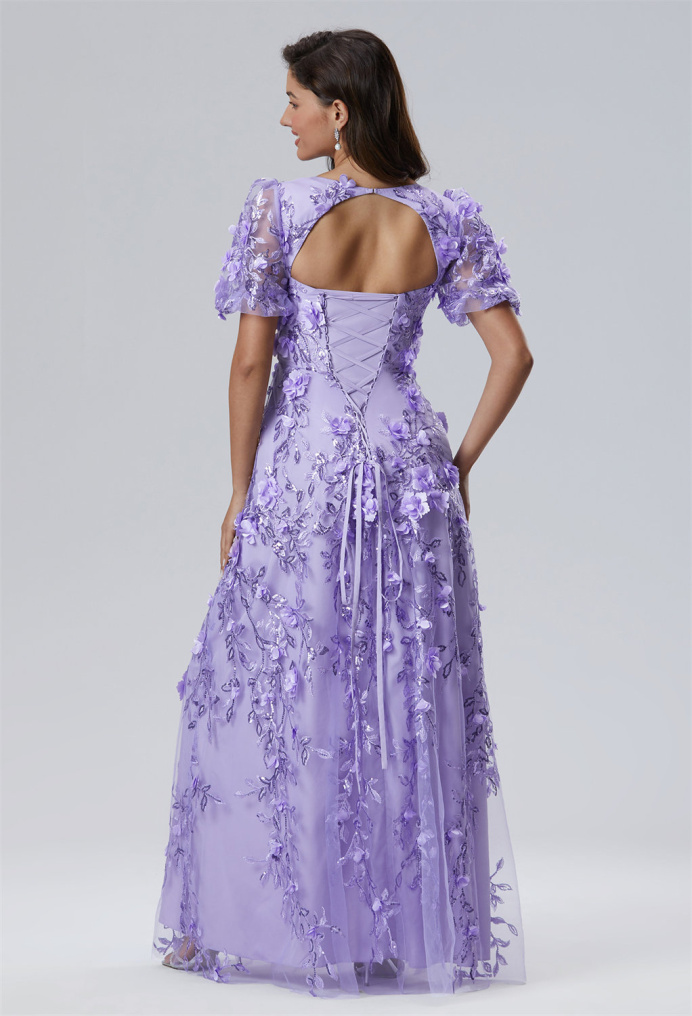 AW Ilse Lilac  Floral Dresses