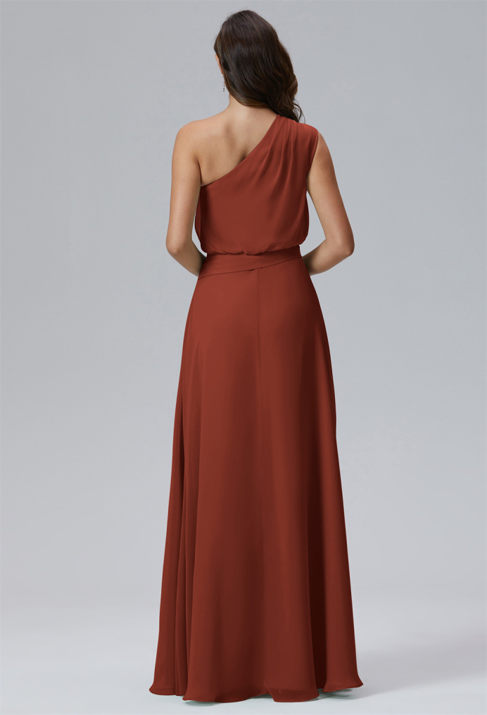 AW Cassidy Rust  Floral Bridesmaid Dresses