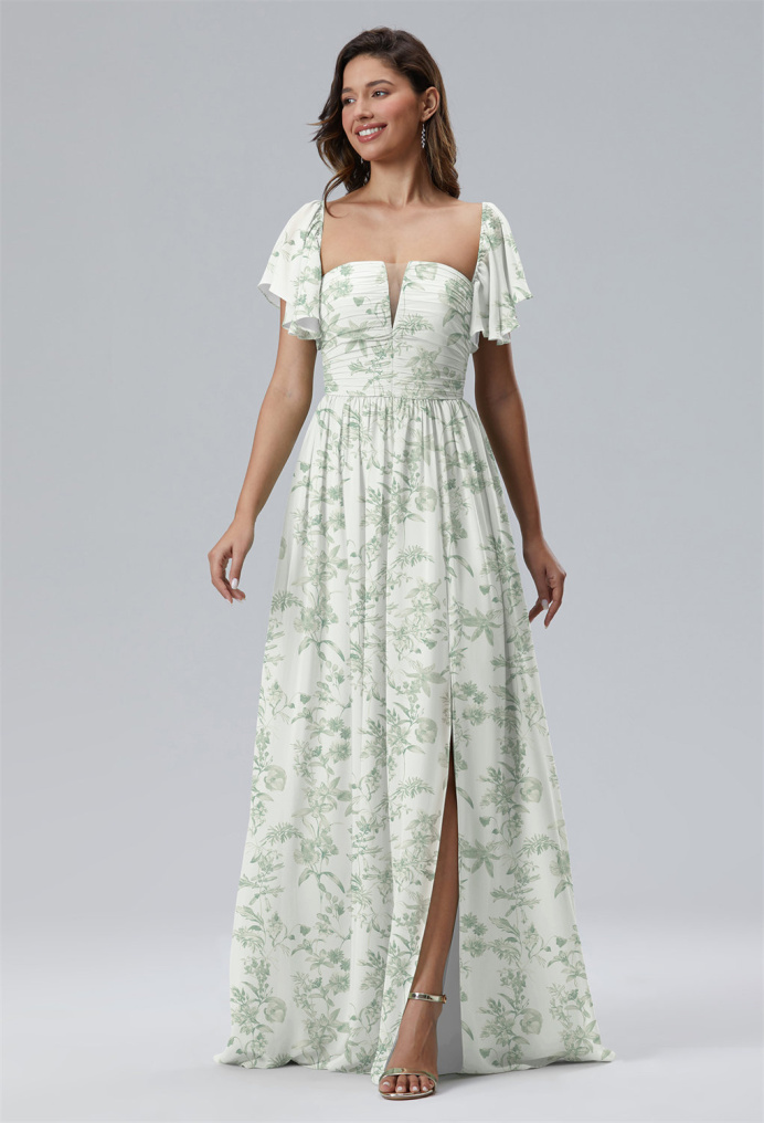 AW Jagir Verdant Wilds  Floral Bridesmaid Dresses