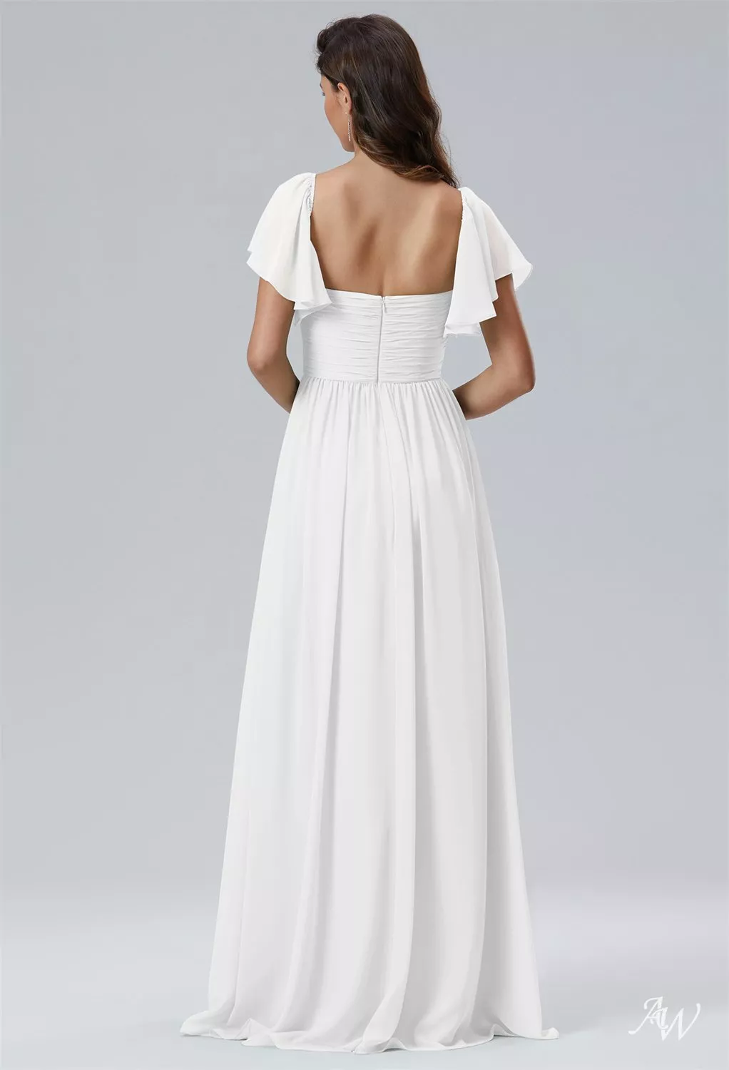 white bridesmaid dresses uk Ivory Bridesmaids Dresses Elegant One Shoulder Stretch Satin Sleeveles main image 1